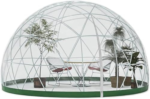 Igloo de jardin, géodésique avec couverture en PVC, tente bulle d'air, tente transparente de camping pour serres, fêtes en plein air, maison de jeu