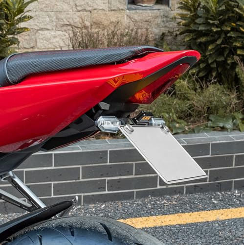 Kennzeichenhalter Kennzeichenträger für CB650R CBR650R 2024 2025 2026 | Heck Heckumbau, Vereinfacht die Heckstruktur, Modernen Auftritt, Einfache Install