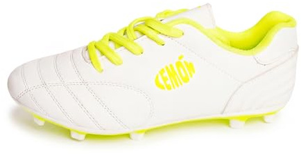 Lemon Kids Football Boots | Lightweight Waterproof Soccer Cleats with Heel Support, Extra Padding and Strong Studs