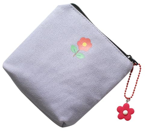 Hohopeti Pochette de Rangement Petite Taille pour Serviettes Hygiéniques Pendentif en Toile Pourpre Facile à Transporter Peut être Suspendue Paquet ou Rangée Un Paquet Couleur Aléatoire
