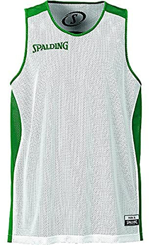 Spalding Herren Teamtrikots & Sets Essential Reversible Shirt, grün/Weiß, 4XL
