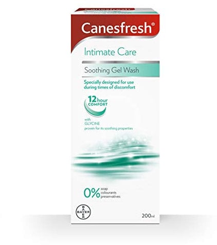 Canesfresh Soothing Gel Wash | 12hr Comfort & Fresh Feeling | Dermatologically & Gynaecologist Tested | with Glycine Known for Its Soothing Properties - 200 ml