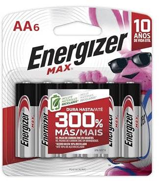 Energizer Max AA Batteries 12 Pack (2 x 6 Pack)