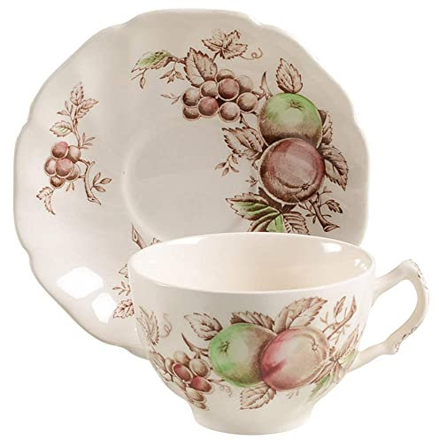 JOHNSON BROTHERS CUP/SAUCER HARVEST TIME