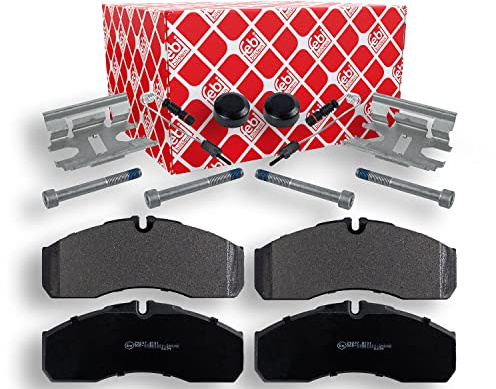 febi bilstein 16821 Brake Pad Set with fastening material, 1 unit