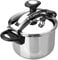 Lacor - 71872 - Olla a presión Classic, Acero inoxidable 18/10, Apta para inducción, 12 litros, Ø 26 cm, Válvula de seguridad