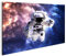 islandburner Bild Bilder auf Leinwand Astronaut im Weltall Space NASA Weltraum 1K XXL Poster Leinwandbild Wandbild Dekoartikel Wohnzimmer Marke