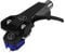 Audio-Technica AT-XP3/H Dual-Moving-Magnet-Stereotonabnehmer DJ mit Headshell Blau