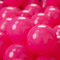 KiddyMoon 50 ∅ 7Cm Kinder Bälle Spielbälle Für Bällebad Baby Einfarbige Plastikbälle Made In EU, Dunkel Pink