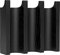 Kristina Dam Studio - Column Coat Rack - Garderobe - Eichenholz - Black - (LxBxH): 21 x 5,5 x 18 cm