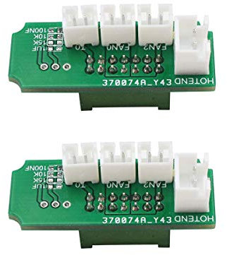 BCZAMD Anycubi i3 Mega S 3D-Druck Ersatzteil Extruder Transfer Adapter Plate Board Kompatibel mit Mega-i3 3D-Drucker-2St