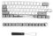 Dpofirs 73 Universelle Tastenkappen mit niedlichem Muster für mechanische Computertastatur, PBT Custom Design Sublimation Keycaps Kit für Gaming-Tastatur, für Freunde(6064
