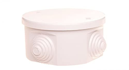 Fast-Box Aufputzdose hermetisch Einzeln 80x40mm IP44 weiß 0241-00 Elektro-plast Eletterscheibe 5907569150045