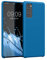 kwmobile Hülle kompatibel mit Samsung Galaxy S20 FE Hülle - Silikon Handy Case - Handyhülle weiche Oberfläche - kabelloses Laden - Blue Reef