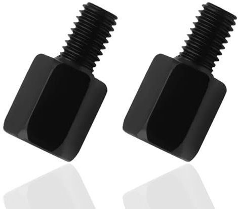 M8 Rechtsgewinde auf M8 Rechtsgewinde Motorrad Motorroller Spiegel Adapter (2 Stück)