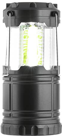Jegs 3 Cob Led Collapsible Camping Lantern 300 Lumens Fishing Work Lamp Light