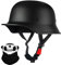 Jethelm Deutsche Motorrad Halbhelme mit ECE, Jethelm Retro, Chopper Helm, Scooter-Helm, Fahrradhelm, für Erwachsene und Jugendliche, Unisex, M~XXL 57~64CM