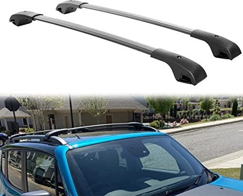 Kreuzschienen Dachträger, für Jeep Renegade 2015-2020 Auto Aluminium Dachträger Lastenträger Dachgepäckträger