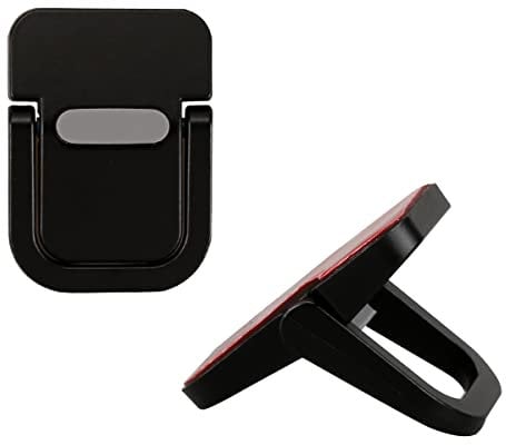 GLADFRESIT 2Pcs Portable Keyboard Riser - Mini Laptop Stand, Compatible with MacBook Pro/Air, Lenovo, and More(Black)