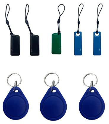 IC Card Fob Lock Tür, 13,56 MHz Smart TTLock Schlüssel, RFID-Karten, Tarjeta Schlüsselanhänger, 8 Packungen