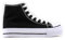 MODELISA - Zapatilla Alta Lona Plataforma con Cordón Estilo Casual Mujer (Negro, Numeric_37)