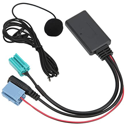 Câble D'entrée AUX pour Autoradio Adaptateur MP3 pour Clio Espace Kangoo 2005‑2011