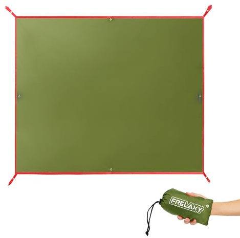 Frelaxy Tent Footprint, Lightweight Waterproof Camping Tarp for Hiking
