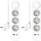 2-er Set ELRO ES303 5-Fach Steckdosenleiste mit 1.5 m Kabel und Schalter – 3 x Steckdose + USB + USB-C – Kindersicherung – Schuko-Stecker – max. 3680 W – TÜV-geprüft