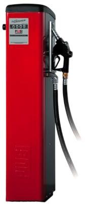 Piusi Dieselsäulenspender Komplett mit 100 l/min Pumpe bei 230V/50Hz, 4-stelligem Zähler, Automatische Düse für LKW (29mm), 4m Schlauch, 30 Mikron Filter | SELBSTBEDIENUNG F0074001B