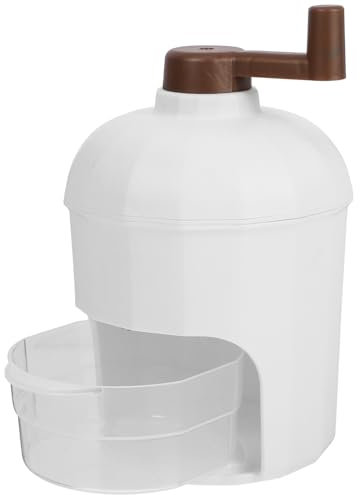 Mikinona Manueller Eisrasierer Für Crushed-ice Haushalts-eishacker Mit Rostfreien Stahlklingen Handbetriebenes Eisrasierwerkzeug Für Smoothies Und Cocktails