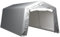 Iiaky Carpa de Almacenamiento Acero Gris Garaje Exterior para Coche Tienda Cocina Camping 300x600 cm