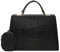 Steve Madden Damen Top Handle Satchel BMATTEO Umhängetasche mit Tragegriff Oben, Schwarz