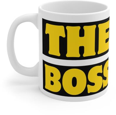 Mug The Boss - Cadeau Parfait pour Chef, Leader ou Patron Mug Size 11oz