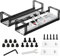 PAVSTINE Kabelmanagement unter dem Schreibtisch 2er Set, Kabelkanal Ohne Bohren, Kabelkanal Schreibtisch fürs Kabel Management, Kabelschacht Kabelwanne, Cable Organizer Desk, Kabelkorb Schwarz