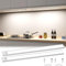 OUILA Unterbauleuchte Küche LED 41CM Schrankbeleuchtung mit Bewegungsmelder USB-C wiederaufladbar LED-Licht Dimmbar kabellos Nachtlicht für Küche Kleiderschrank Schrank 2 Stück