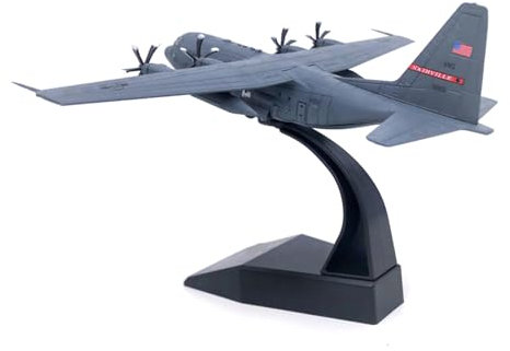 TECKEEN Lega US C-130 Hercules Transport Aircraft Model Aircraft Model 1: 200 Modello di simulazione scientifica modello di mostra