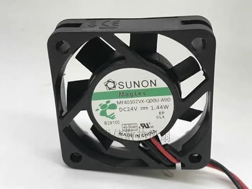 40MM Case fan，MF40102VX-Q00U-A9D 4010 24V 1.44W 2-wire high air volume frequency converter cooling fan