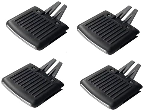 Klimaanlage Lüftungsdüse Für VW Für Golf 5 Für GTI Für Jetta A5 MK5 2006-2009 1/4/6PCS Dash AC Air Outlet Vent Grill Einstellung Slide Clip Pick AC-Frontgitter(4PCS-Front)