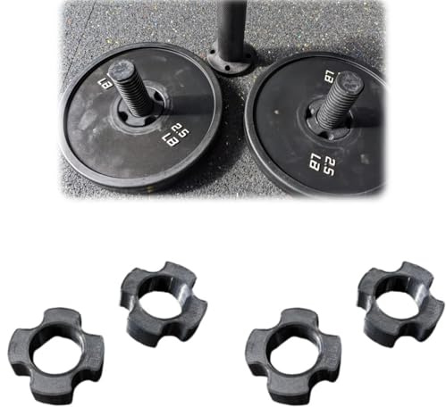 Olympic Weight Plate Adapter for 1 Dumbbell Handles – Fit Standard Dumbbells with 50mm Plates, 2.5 & 5 lb Compatible