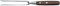 Victorinox, 5.2300.15, Wood, Tranchiergabel, Extra scharfe Klinge, mit edlem Holzgriff, Braun,