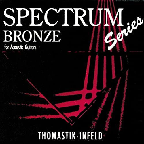 Thomastik corde Mi .012 acier nu, plaquées laiton P12 pour Guitare Acoustique Spectrum SB112; Plectrum Acoustic AC112, AC211; Jazz Bebop BB112, George Benson Jazz GB112+GR112