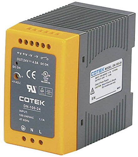 Cotek DIN-Schienenversorgung 15 V/DC DN 10-12