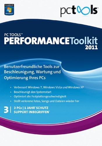 PC TOOLS PERFORMANCE Toolkit 2011 1 USER 3 PC