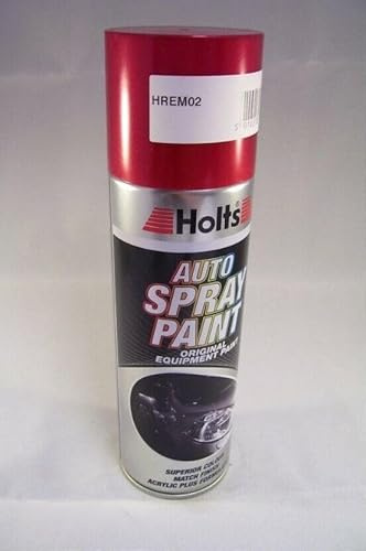 Holts HREM02 Paint Match Pro 300ml Aerosol Spray Can Red Metallic Colour