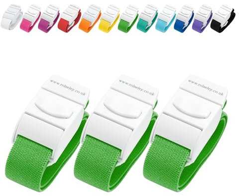 Paquete de 3 torniquetes médicos liberación rápida