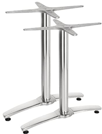 Bolero - GH985 Tischgestell mit zwei Beinen, Aluminium, 2er-Packung