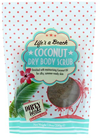 Dirty Works 200G Dry B/Scrub Pouch Coco