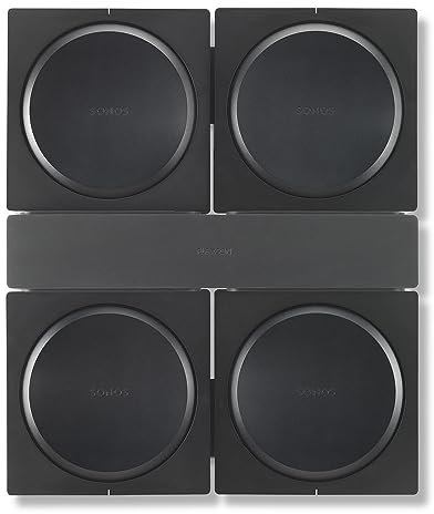 Flexson Wandhalterung für 4 Sonos Amp