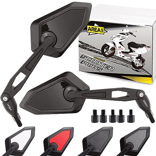 Rückspiegel Spiegel Set kompatibel mit Aprilia SR 50 R, SR50 Factory, SR50 Street (V39)