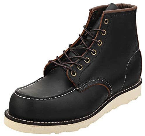 Red Wing 8849 Erbe Arbeit 6 Moc Toe Stiefel schwarz UK 7